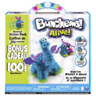 Walmart – Bunchems Alive Motorized Action Pack with 100 Bonus Bunchems Only $10.88 (Reg $25.63) + Free Store Pickup