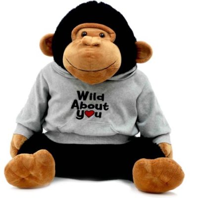 Walmart – Valentine 24″ Lovable Stuffed Gorilla in Gray Hoodie Only $8.61 (Reg $28.00) + Free Store Pickup