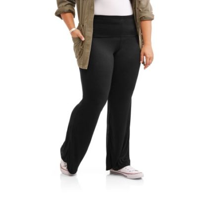 Walmart – Eye Candy Juniors’ Plus Knit Flared Pants With Foldover Waistband Only $6.50 (Reg $11.98) + Free Store Pickup