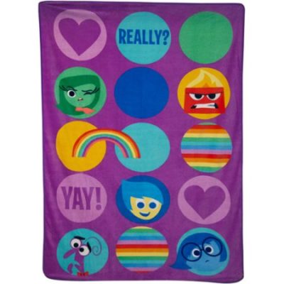 Walmart – Disney Inside Out Blanket Only $13.47 (Reg $20.00) + Free Store Pickup