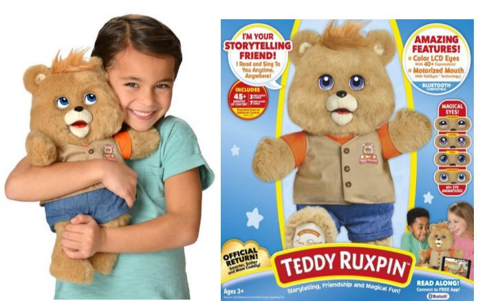 BarnesandNoble.com – Teddy Ruxpin Bear Only $69.96 Shipped (Regularly $99.95)