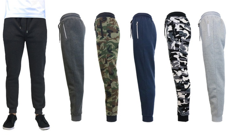 Galaxy By Harvic Men’s Slim Fit Fleece Jogger Pants Only $9.99 (Reg $49.50)