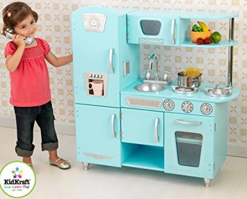 Amazon – KidKraft Vintage Kitchen in Blue Only $87.99 (Reg $146.93) + Free Shipping!