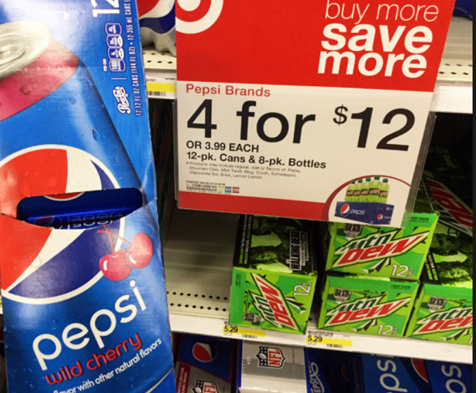 Target – Pepsi 12 Pack Cans Only $2.50 w/Printable Coupon (Print It Now)