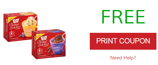 FREE Duncan Hines Perfect Size Product Printable Coupon (Print It Now!)