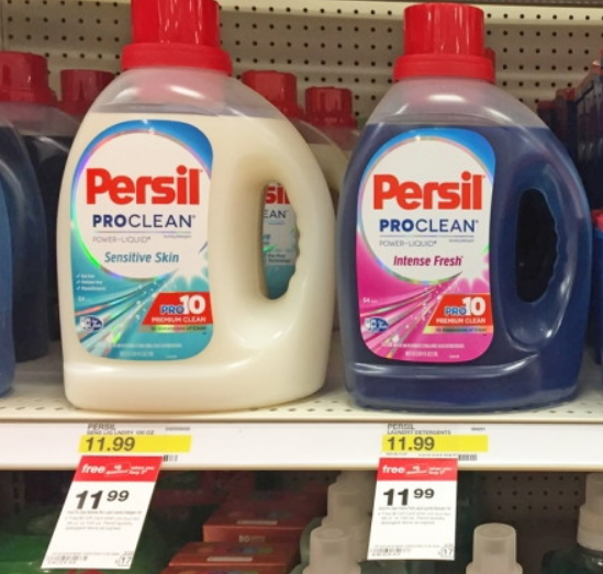 Walmart & Target – Persil ProClean Laundry Detergent 100oz As Low As $2.24 After Printable Coupon!