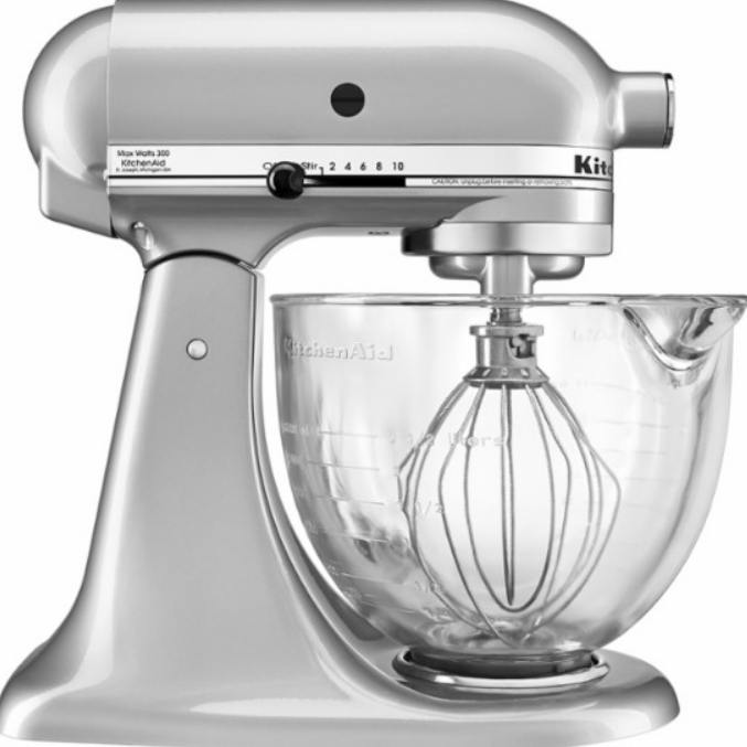 Bestbuy.com – (Today Only!) KitchenAid Metallic Chrome Tilt-Head Stand Mixer Only $189.99 + Free Shipping!