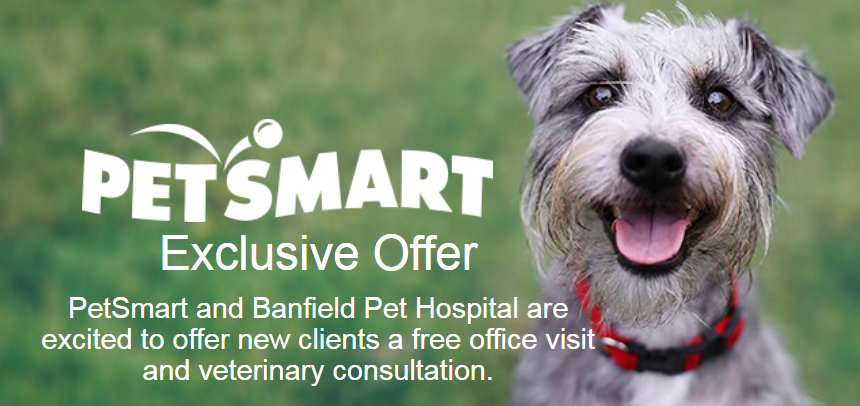 Banfield Pet Hospital – Free Office Visit & Consultation Coupon (Located Inside Petsmart)