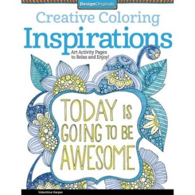 Walmart – Inspirations Adult Coloring Book: Art Activity Pages to Relax and Enjoy! Only $7.45 (Reg $8.68) + Free Store Pickup