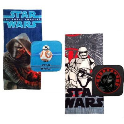 Walmart – Star Wars Episode VII, Towel Set, Set of 2 Only $5.96 (Reg $19.99) + Free Store Pickup