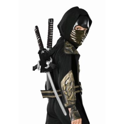 Walmart – Child Costume Black Ninja Backpack Halloween Costume Accessory Only $3.98 (Reg $6.98) + Free Store Pickup