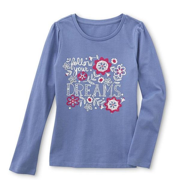 Sears – Toughskins Girls’ Graphic T-Shirt – Follow Your Dreams Only $8.99 Through 10/07/17 (Reg $16.00) + Free Store Pickup