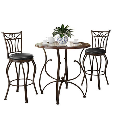 Kmart – CorLiving Jericho 3pc Counter Height Barstool and Bistro Table Set Only $584.99 (Reg $789.99) + Free Shipping