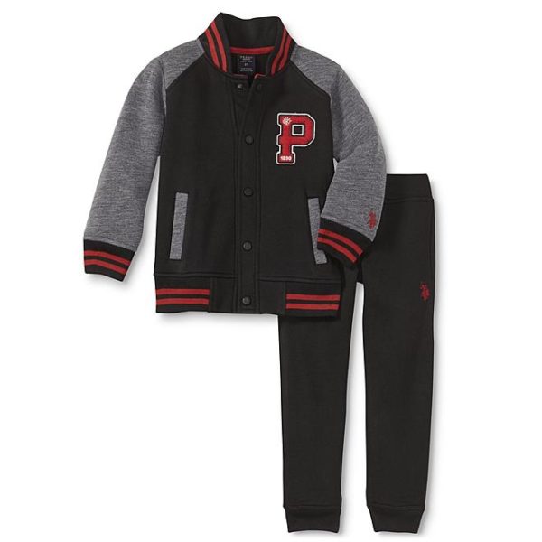 Sears – U.S. Polo Assn. Infant & Toddler Boys’ Varsity Jacket & Sweatpants Only $13.00 Through 10/21/17 (Reg $26.00) + Free Store Pickup