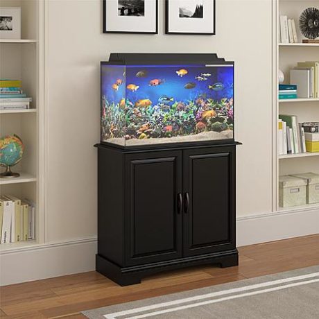 Kmart – Dorel Harbor Black 29 – 37 Gallon Aquarium Stand Only $122.99 (Reg $151.99) + Free Shipping