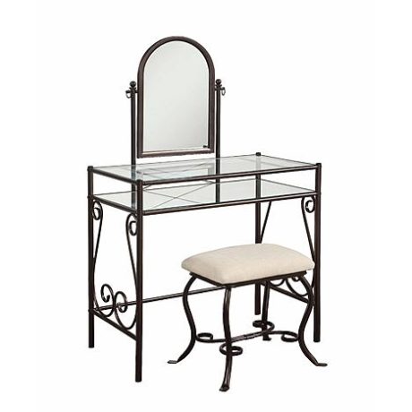 Kmart – Linon Clarisse Metal Vanity Set Only $105.17 (Reg $140.99) + Free Shipping