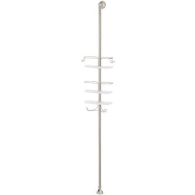 Walmart – HomeZone 3-Tier Adjustable-Shelf Shower Caddy Satin Nickel Only $9.78 (Reg $27.21) + Free Store Pickup