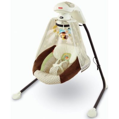 Walmart – Fisher-Price – Starlight Papasan Cradle Swing, Nite Nite Monkey Only $109.00 (Reg $159.97) + Free 2-Day Shipping