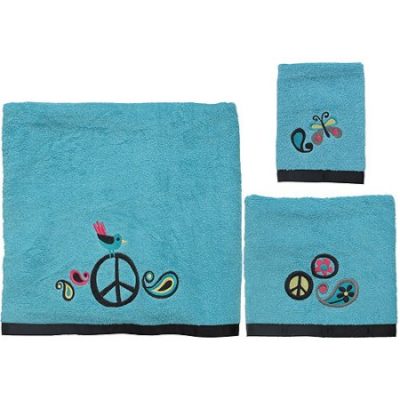 Walmart –  World Of Peace 3-Piece Towel Set Only $20.12 (Reg $31.97) + Free Store Pickup