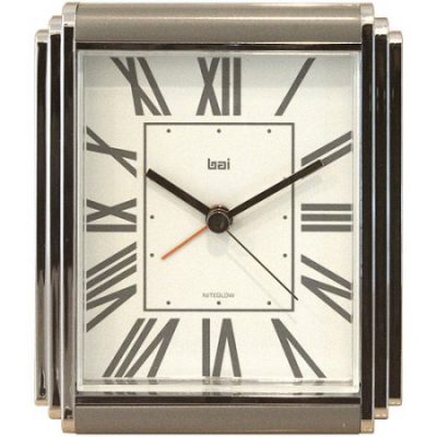 Walmart – Bai Westchester Chrome-Plated Alarm Clock, Roma Only $15.98 (Reg $32.39) + Free Store Pickup