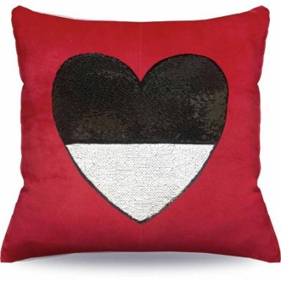 Walmart – Mainstays Sequin Heart Decorative Pillow Only $7.00 (Reg $9.94) + Free Store Pickup