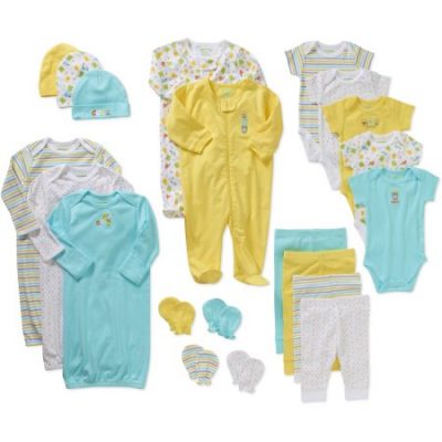 Walmart – Garanimals Newborn Baby Boy or Baby Girl Unisex Baby Boy or Baby Girl 21 Pc Layette Gift Set Only $26.00 (Reg $39.50) + Free Store Pickup