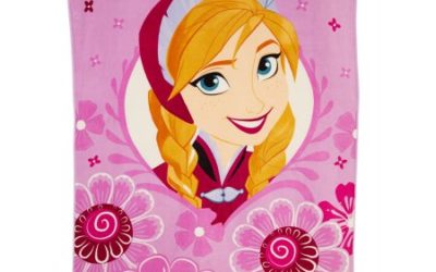 Walmart – Disney Frozen ‘Anna in Spring’ 90″ x 62″ Twin Blanket Only $12.25 (Reg $22.88) + Free Store Pickup