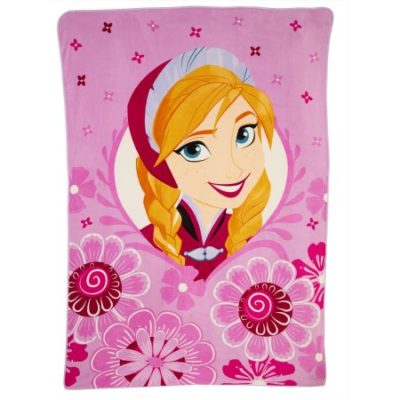 Walmart – Disney Frozen ‘Anna in Spring’ 90″ x 62″ Twin Blanket Only $12.25 (Reg $22.88) + Free Store Pickup