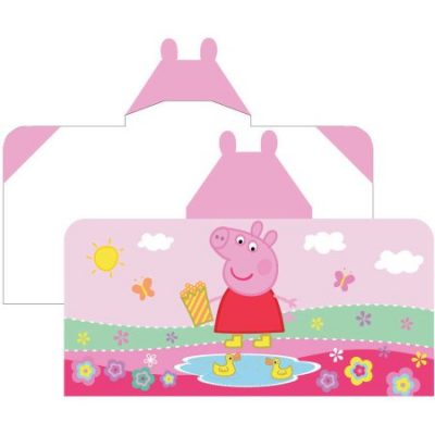 Walmart – Peppa Pig ‘Peppas Pond’ Hooded Bath Towel Wrap Only $15.90 or $12.88  (Reg $26.50) + Free Store Pickup