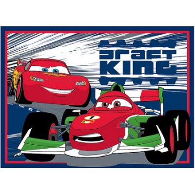 Walmart – Disney Cars “Draft King” Nylon Rug, Blue Only $19.99 (Reg $23.73) + Free Store Pickup