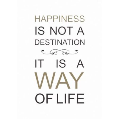 Walmart – Happiness Is Not A Destination Wall Quot Stickers Only $5.71 (Reg $19.61) + Free Store Pickup