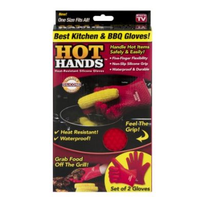 Walmart – Hot Hands Heat-Resistant Silicone Gloves – 2 CT Only $5.98 (Reg $9.88) + Free Store Pickup