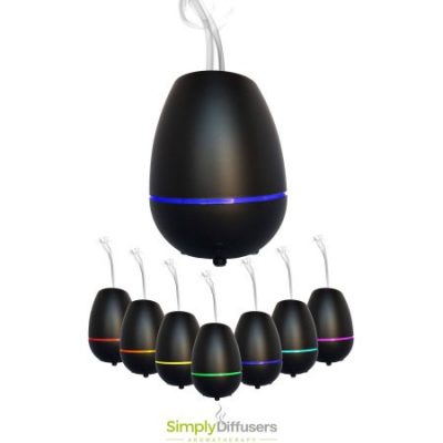 Walmart – Simply Diffusers JIRO Ultrasonic Cool Mist Travel Essential Oil Diffuser with LED Color-Changing Mood Lighting, Black Only $21.35 (Reg $32.35) + Free Store Pickup