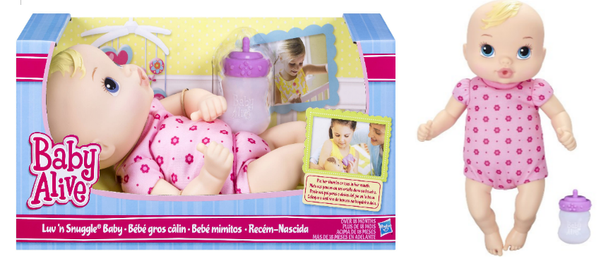 Target.com – Baby Alive Luv ‘n Snuggle Baby Blonde AND Brunette For Only $6.83