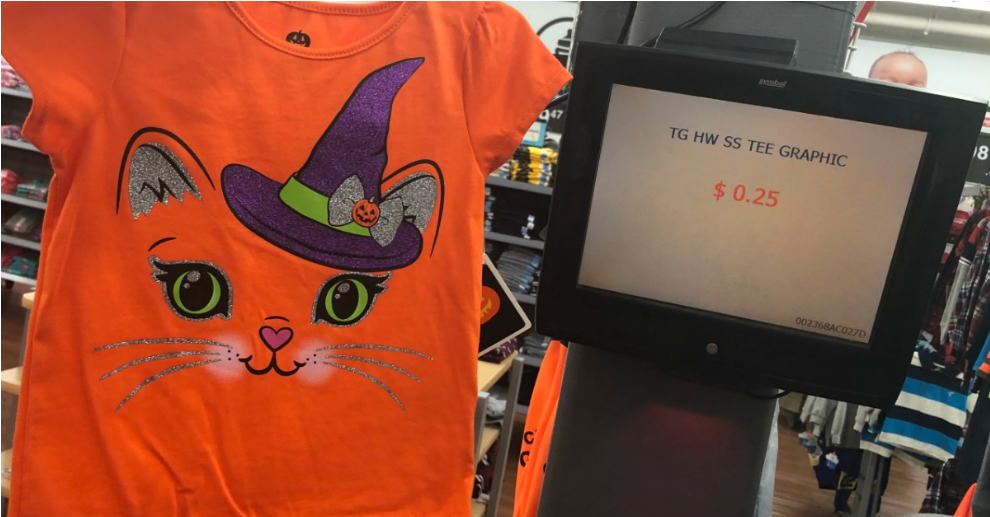 Walmart – Halloween Kids Tees Possibly Only 25¢