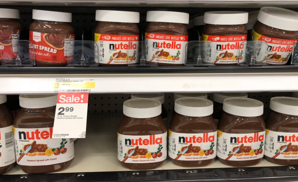 Nutella Hazelnut Spread 13 oz Only 99¢ (Reg $3.49) at Target – Print Your $2 Off Coupon Now!