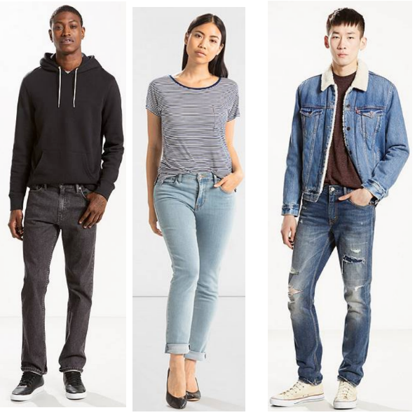 Levi’s – 40% Off Jeans For The Family + Free Shipping On ANY Order! $18 Mens & Womens Jeans