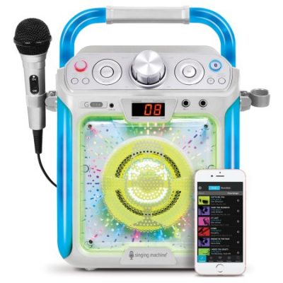 Walmart – Singing Machine SML2082BTS Bluetooth G-Lite CD+G Karaoke System Only $39.00 (Reg $69.94) + Free Shipping