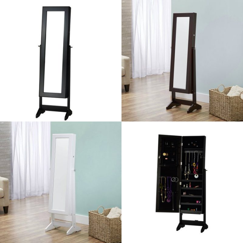 Walmart – InnerSpace Cheval Free-Standing Jewelry Armoire Only $79.99 (Reg $159.98) + Free Shipping