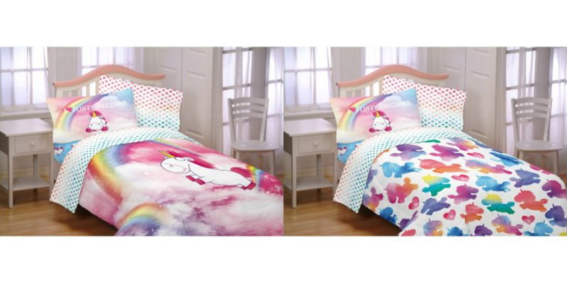 Walmart – Despicable Me Minons Fluffy The Unicorn / Fluffy Rainbows Reversible Comforter Kids Bedding Only $24.98 (Reg $49.88) + Free Store Pickup