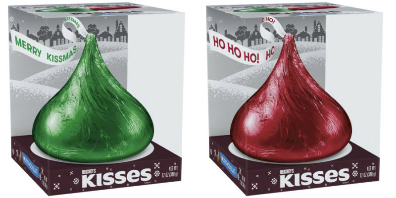 Walmart – Hershey’s Giant Holiday Kiss Chocolate, 12 oz Only $8.54 (Reg $9.98) + Free Store Pickup