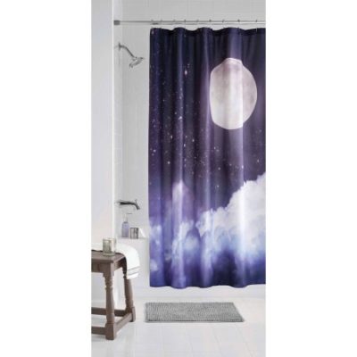 Walmart – Mainstays Moon Shower Curtain Only $4.94 (Reg $9.88) + Free Store Pickup