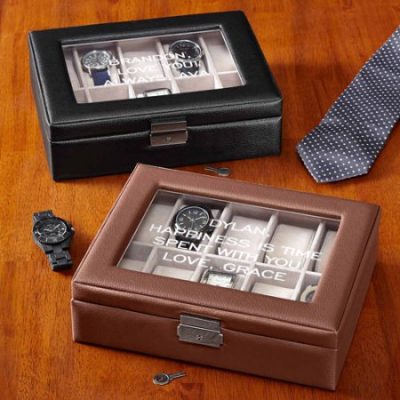 Walmart – Personalized Timeless Treasure Watch Box Only $23.98 (Reg $36.00) + Free Store Pickup