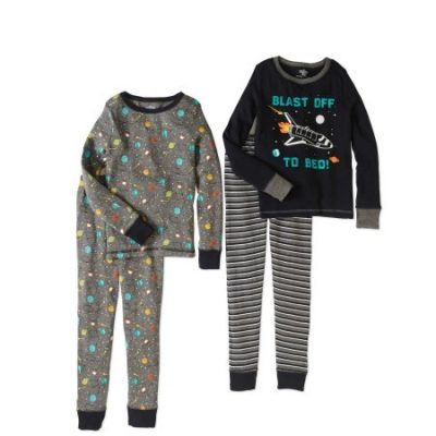 Walmart – Only Boys Snug Fit 4pc Set Long Sleeve Top & Pant w/ Glow-n-the Dark Sticker Only $9.50 (Reg $14.87) + Free Store Pickup