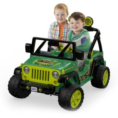 Walmart – Power Wheels Nickelodeon Teenage Mutant Ninja Turtles Jeep Wrangler 12V Battery-Powered Ride-On Only $229.00 (Reg $299.00) + Free Shipping