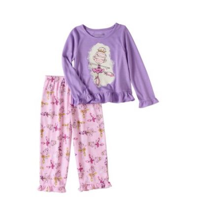 Walmart – Peas & Carrots Ballerina Toddler Girls Pajamas 2pc Set Only $7.00 (Reg $9.97) + Free Store Pickup