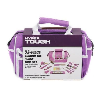 Walmart – Hyper Tough 53-Piece Tool Set, Purple Only $17.97 (Reg $24.97) + Free Store Pickup