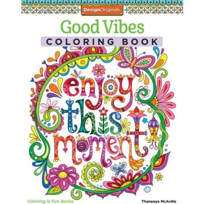 Walmart – GOOD VIBES COLORING BOOK Only $5.62 (Reg $6.00) + Free Store Pickup