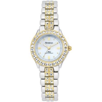 Walmart  – Ladies’ Armitron Mother-of-Pearl Dress Watch, Two-Tone Only $42.99 (Reg $58.92) + Free 2-Day Shipping