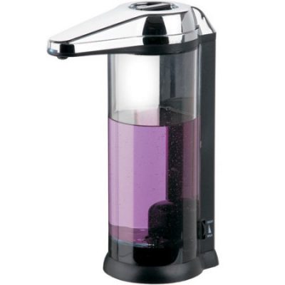 Walmart – Touchless Dispenser, Black and Chrome Only $27.39 (Reg $46.74) + Free Store Pickup